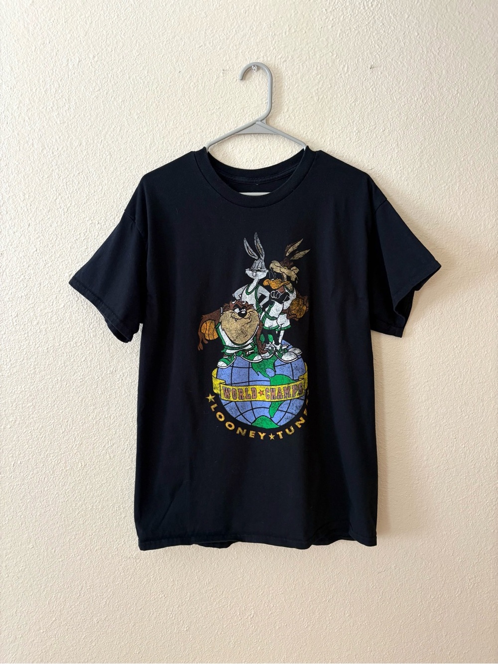 Looney Tunes Unisex Black Graphic Tee
